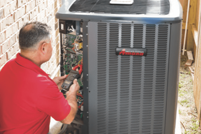 A man who is an HVAC professional serving Ocala, FL