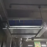 Indoor Air Handler in Fitness Facility