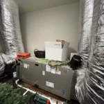 Original Air Handler - Rusting & Water Dripping