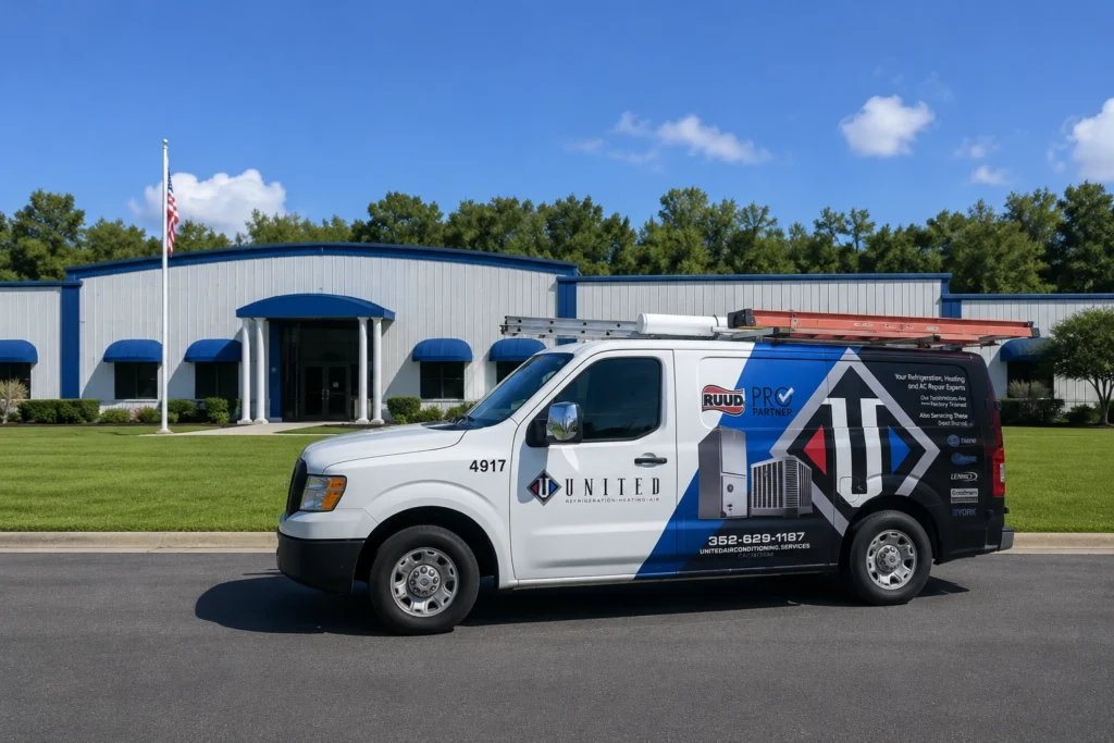 van-parked-in-front-of-building